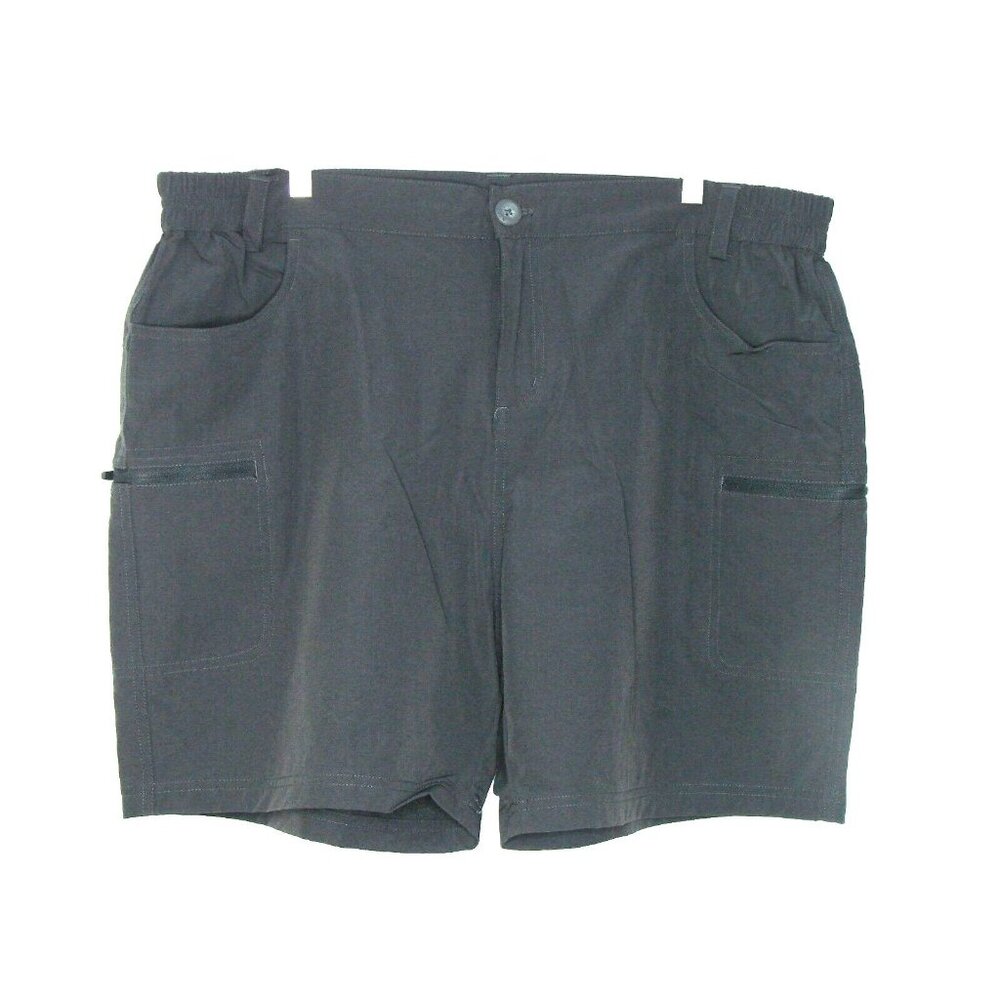 Willit Gray Hiking Cargo Shorts Mens XXL Stretchable Side Zip Side Zip Pockets